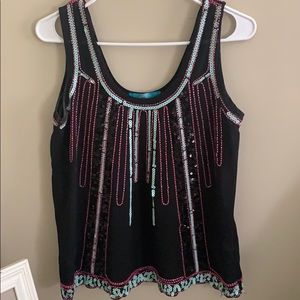 So fun sequin tank top!